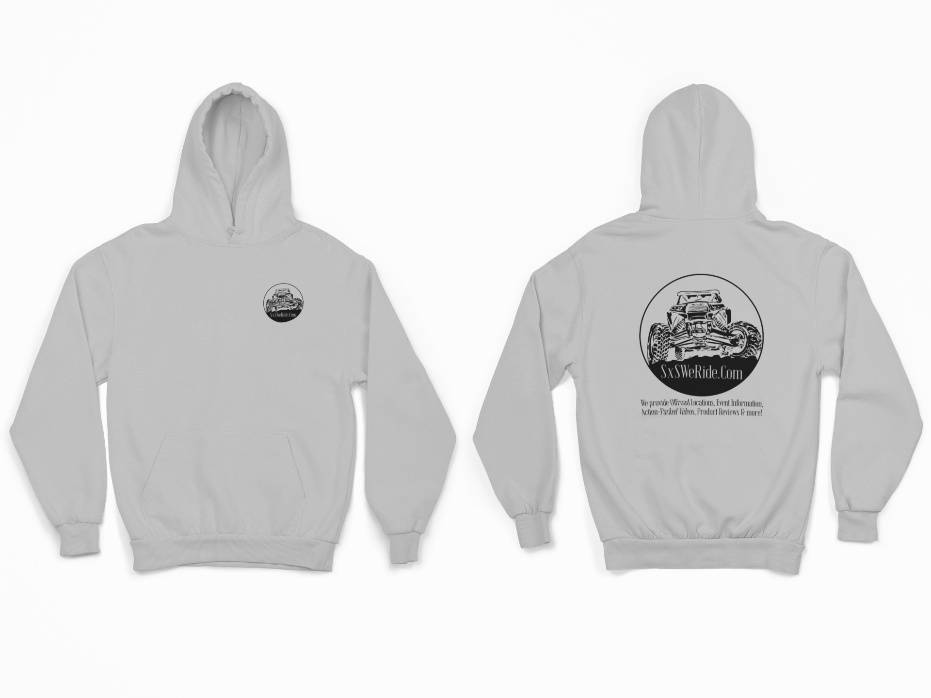 SxSWeRide Champion Hoodie Gray product photo